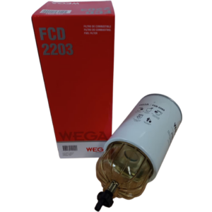 Filtro de combustível diesel separador com copo Mercedes Benz (Linha Pesada) FCD-2203